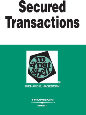 cover image of Secured Transactions in a Nutshell